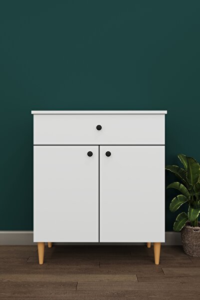 asratrend Modern Çekmeceli Çok Amaçlı Mutfak Banyo Dolabı %100 MDF Erzak Kile...