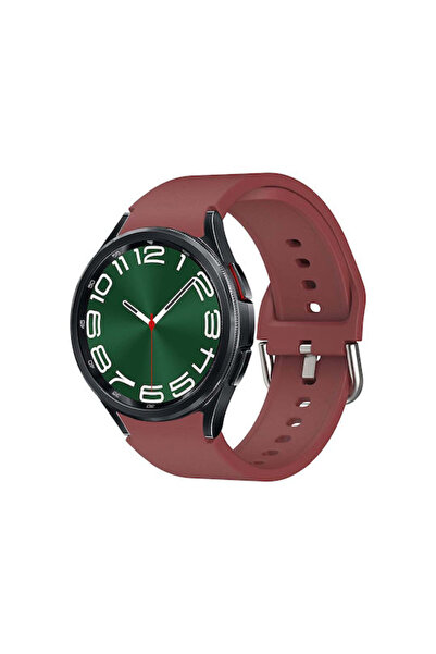Other Λουράκι Σιλικόνης Sonique Μπορντό (Galaxy Watch4/5/6/7/FE/4 Classic/6 C...