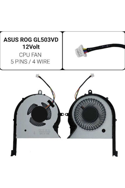 ASUS Ανταλλακτικός ανεμιστήρας φορητού υπολογιστή για ROG GL503GE