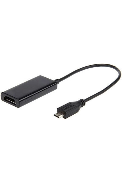 Cablexpert Μετατροπέας micro USB αρσενικό σε HDMI θηλυκό 1 τεμάχιο A-MHL-002