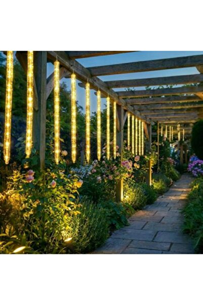 Hummer Decorative Luminous Electric Led Meteor Shower Curtain, Yellow Light W...