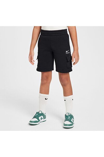 Nike B NSW SI FLC ΣΟΡΤΣ ΚΑΡΓΚΟ BB HV6971-010 Μαύρο S