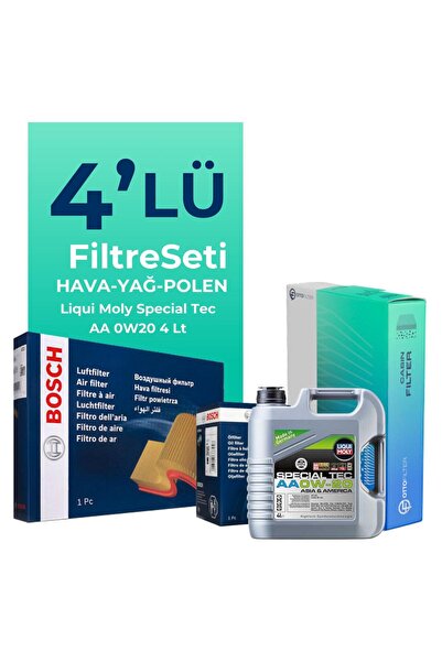 Bosch Toyota Corolla 1.6 Filtre Bakım Seti Liqui Moly Motor Yağlı (2019-2024)...