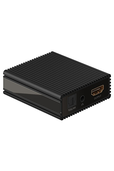 goobay HDMI audio extractor 79138, 4K/30Hz, μαύρο