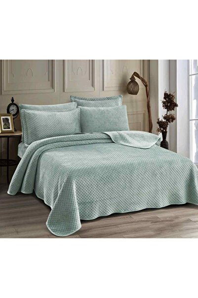 Alhabib bedding Mickey Queen Fur Turquoise Bedspread Suitable for 160X200 cm ...