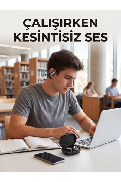 Genel Markalar Kablosuz Spor Kulaklığı Kulak Kancalı Bluetooth Kulaklık Şarj ...