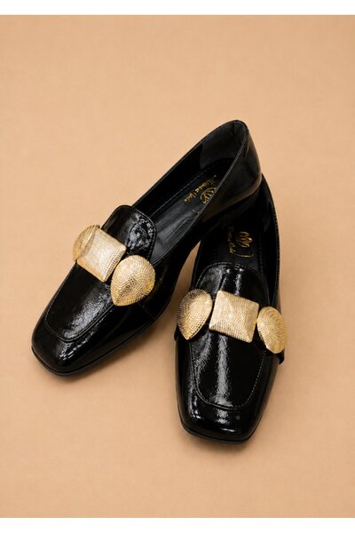 Gezegen 3972 black buckled shoes