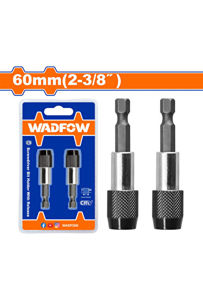 WADFOW Screwdriver bit holder with release