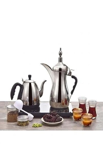 ALKHALEEJ Luxury Gulf Collection Electric Coffee & Tea Maker Set - 1L Capacit...