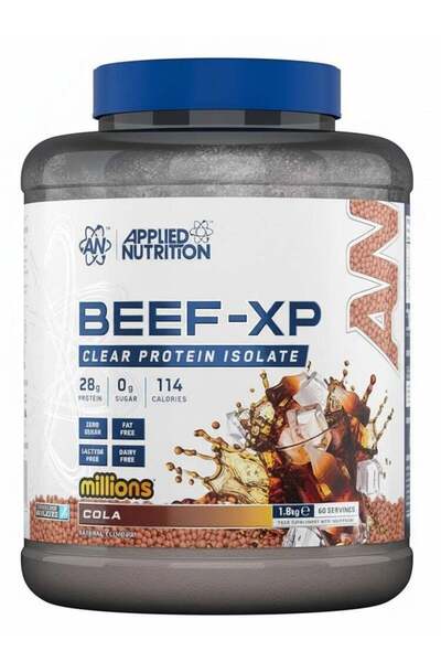 Applied Nutrition Beef-XP Pure Isolated Protein, Cola Flavor, 1.8 kg