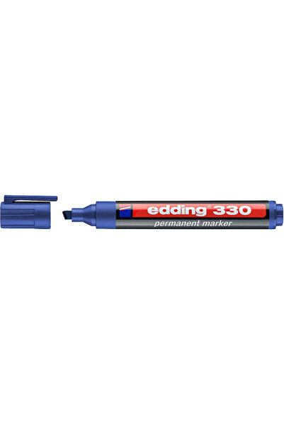 Edding 330 Μόνιμος Μαρκαδόρος Μπλε