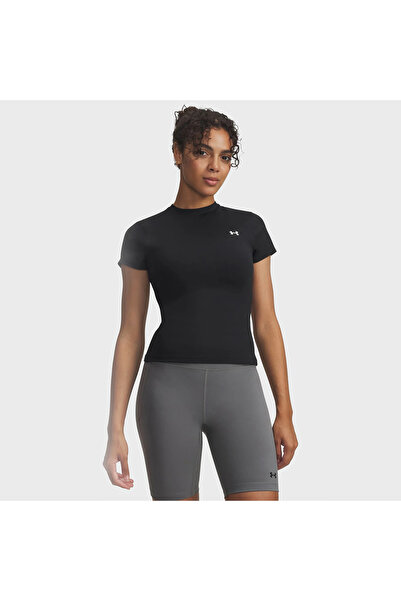 Under Armour Γυναικείο μπλουζάκι Motion Fitted Emea με μαύρο γιακά πόλο