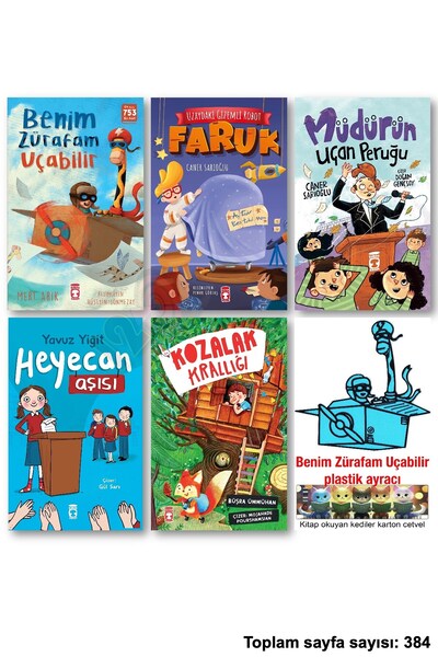 Timaş Çocuk Benim Zürafam Uçabilir Uzaydaki Gizemli Robot Faruk Müdürün Uçan ...