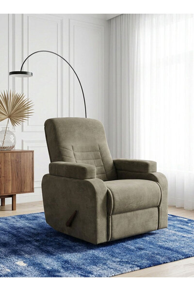 Medical Sleep Lazurde | Classic Relaxing Recliner Chair with Bed Mode - Brown...