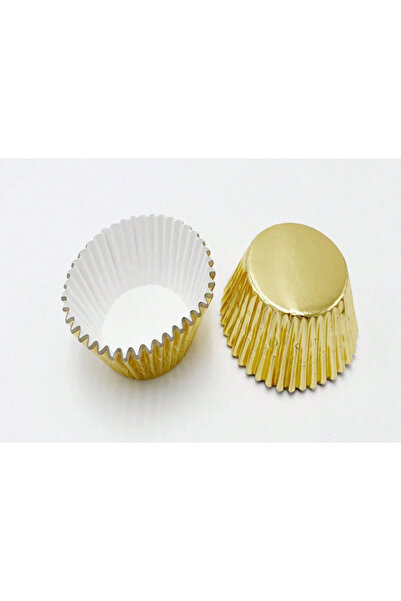 OEM Cupcake liners, gold, Top Bottom Set of 100 pieces