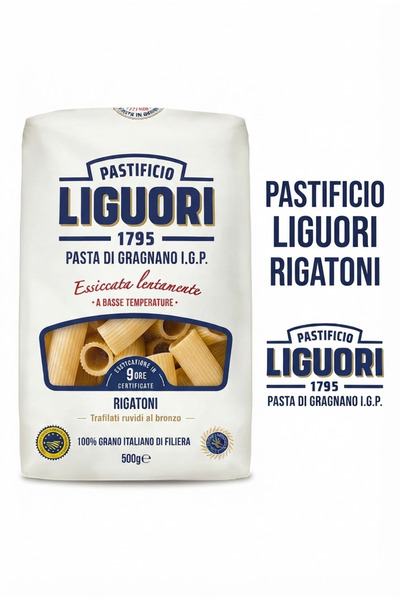 LIGUORI Rigatoni İtalyan Makarna 500 Gr.