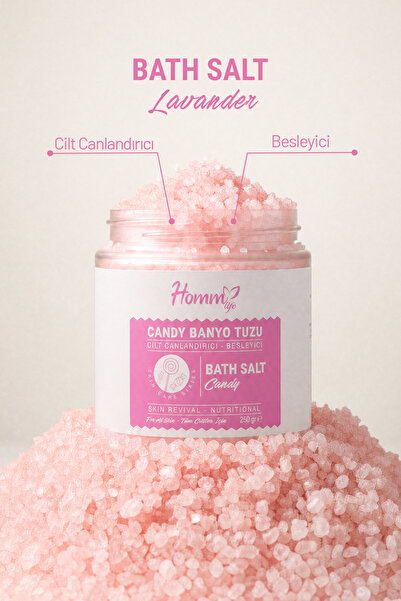 hommlife Candy Bath Salt - 250 Gr