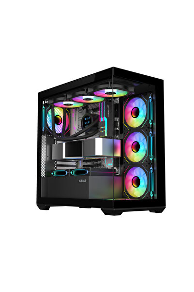 Universal SAMA SV01BK أسود، B750BK 750 واط، 80+ برونزي، PCIE 5.1، ATX3.1، لوح...