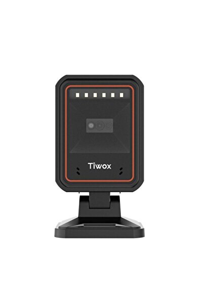 Universal TIWOX VS-170 قارئ الباركود المكتبي للرمز الشريطي ثنائي الأبعاد (2D)
