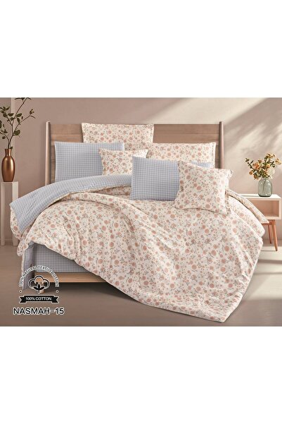 BIET ALMAFROSHAT Duvet Cover Set with 100% Cotton Bedspread, 6-Piece Set.