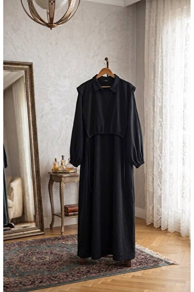 Butik 3 İPLİK PENYE TESETTÜR SWEAT ELBİSE