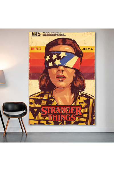 Geek Cultcha Stranger Things Eleven Wall Covering Wall Tapestry First Quality...