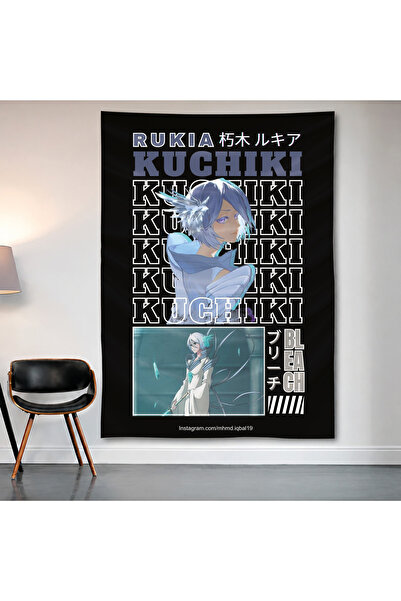 Geek Cultcha Bleach Rukia Kuchiki Wall Covering Wall Tapestry First Quality S...