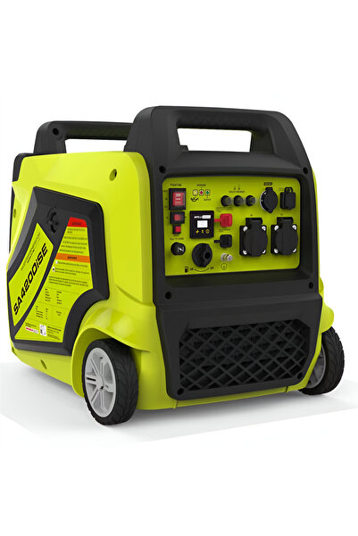 Generator 3.8KW Silent Inverter Gasoline SA4200iS â€“ 4-Stroke, Air-Cooled, R...