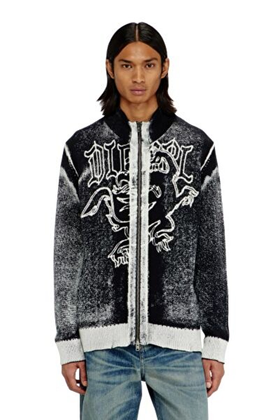 Diesel SİYAH BEYAZ KADIN K-LAUROS MAGLIA TRİKO
