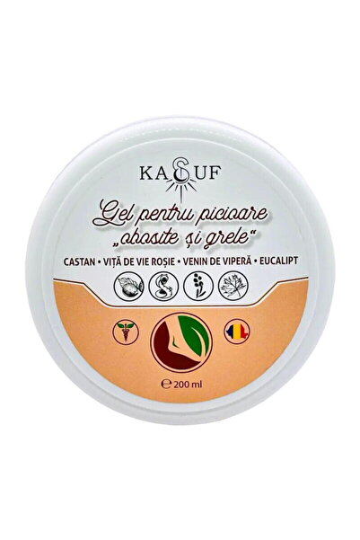 kasuf Gel pentru Picioare Obosite si Grele 200ml