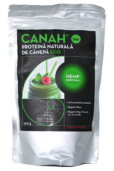 Canah Pudra Proteica (Proteina naturala) De Canepa Ecologica 500gr