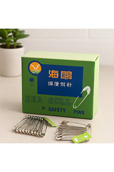 magicool Silver Safety Pins No. 3 - 432 Pieces