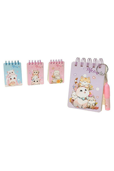 adar Figurina multicolor 9x12cm set cu notite 8.7x11.6cm si pix