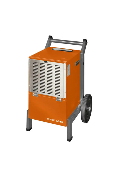 Eurom Dezumidificator profesional cu roți, Eurom, LO50, 50 litri/24h, portocaliu
