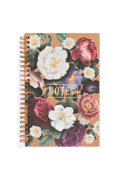 OEM Caiet/notes GreenMink Garden II, , cu spirala, 210x140 mm, multicolor, 1 ...