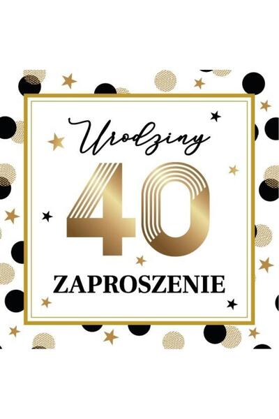 Armin Style Set 10 invitatii aniversare multicolor cu plicuri