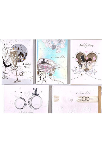 Avanti Felicitare nunta B6 multicolor 19x14cm