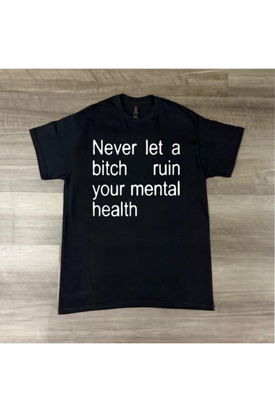 Grafftee Clothing Mental Health Quote Printed Unisex Oversize T-Shirt