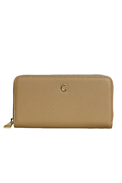Platin Sand Leather Women's Wallet