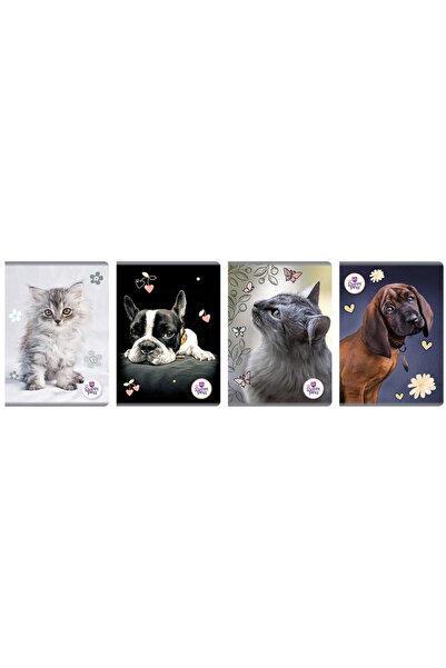 Beniamin Caiet A5 80 de file liniat The Sweet Pets – (5 buc.)