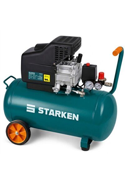 starken Compresor Aer AIR-450, Rezervor 50L, 1800W, 8 Bar, Debit 220 L/min, 2...