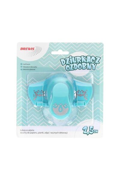 BREWIS Perforator decorativ pentru margini Falbanka, 2,5 cm, pentru hartie si...