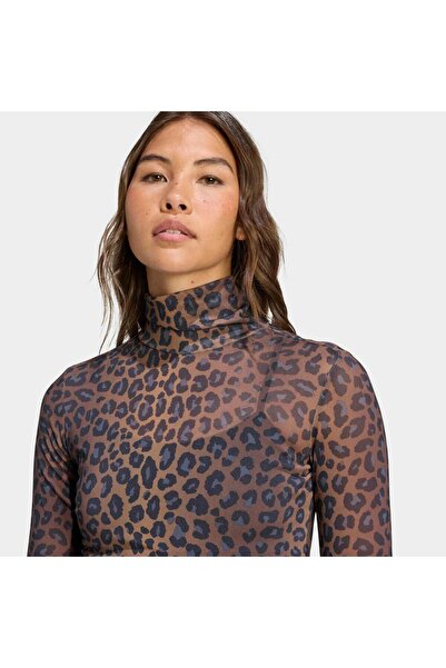 adidas Leopar Kadın Uzun Kollu Tişört (JW2772)