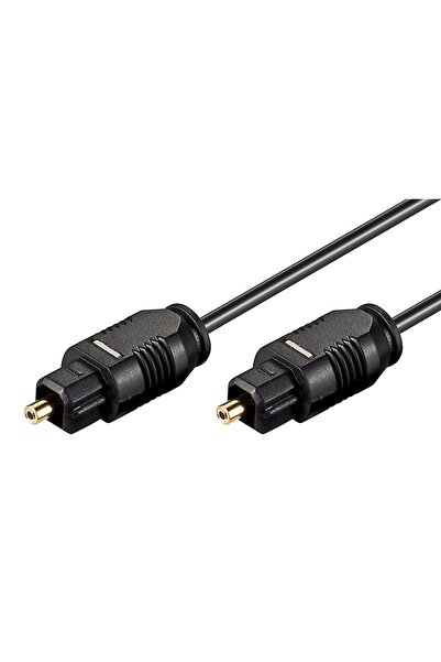 NO BRAND Καλώδιο ήχου Toslink GOOBAY 50563, επιχρυσωμένο, 2.2mm, 0.5m, μαύρο