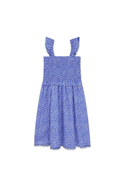 Guess Rochie de vară pentru fete J6GK09WG5S2 Albastru