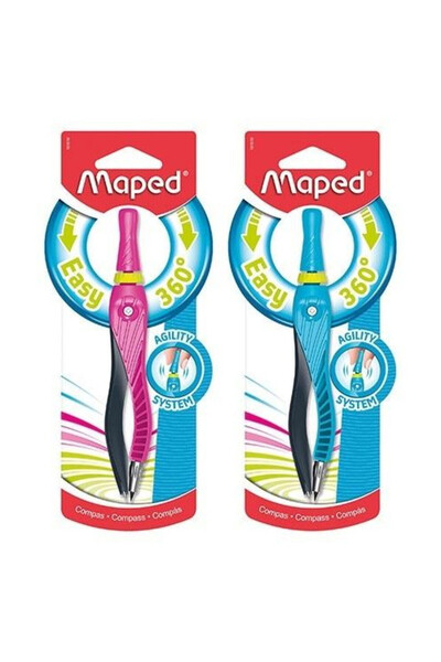 Maped Compas Kidz 360, rotativ, multicolor