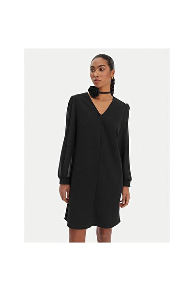 RINASCIMENTO Rochie de cocktail pentru femei CFC0126757003 Negru