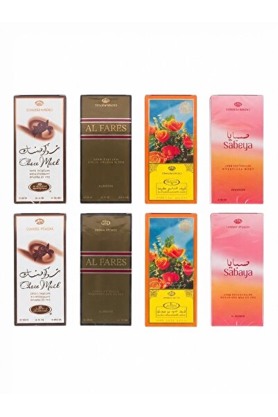 ALREHAB Choco Musk, Al Fares, Layl Malaki, Sabaya, and Sabaya from Shurhaf Co...