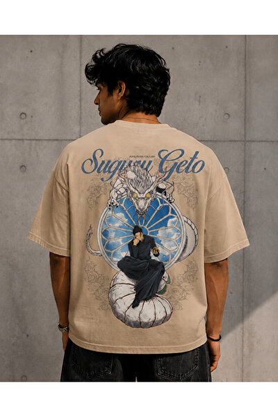 Nulivez Jujutsu Kaisen Suguru Geto Oversize Unisex T-Shirt – Anime Graphic Pr...