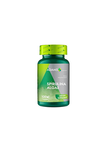 Adams Supplements Alga Spirulina 400mg 120cps